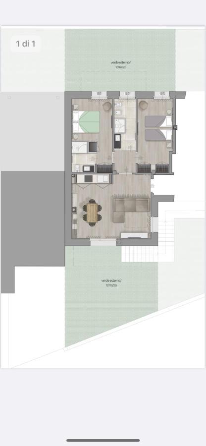 Rosensuite La Residenza Del Rosengarten بينْسولُ المظهر الخارجي الصورة